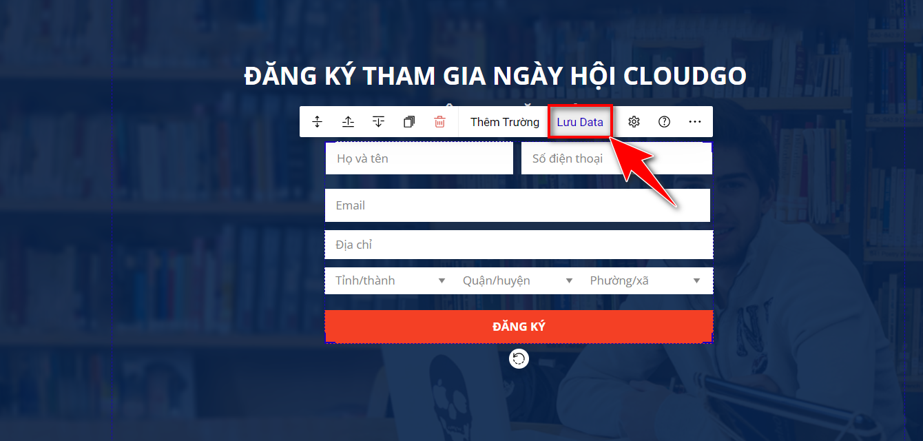Bước 2 — Tách Tên dữ liệu thành 3 tên riêng lẻ để mapping vào form Lưu data