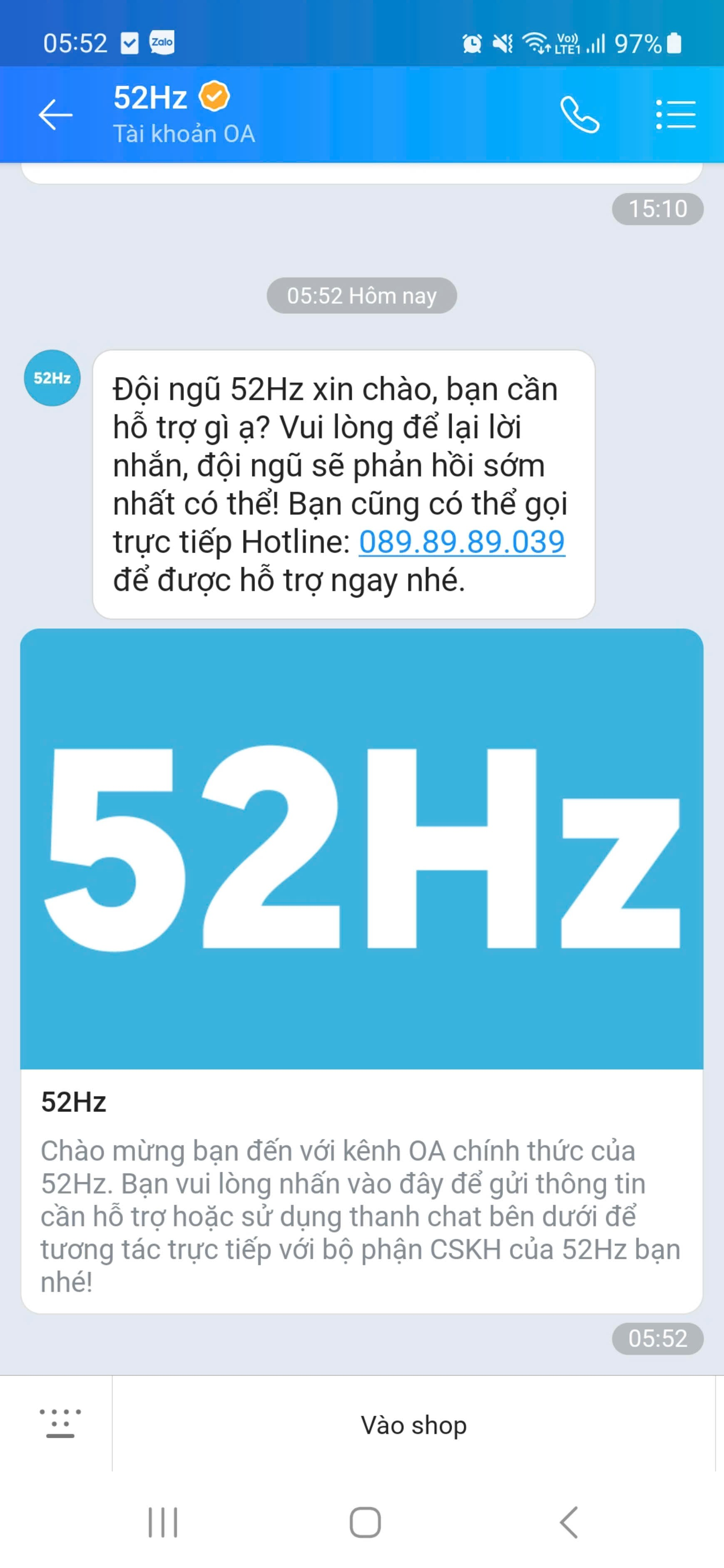 Màn hình cấu hình Logo, tiêu đề và lời chào form thu thập thông tin