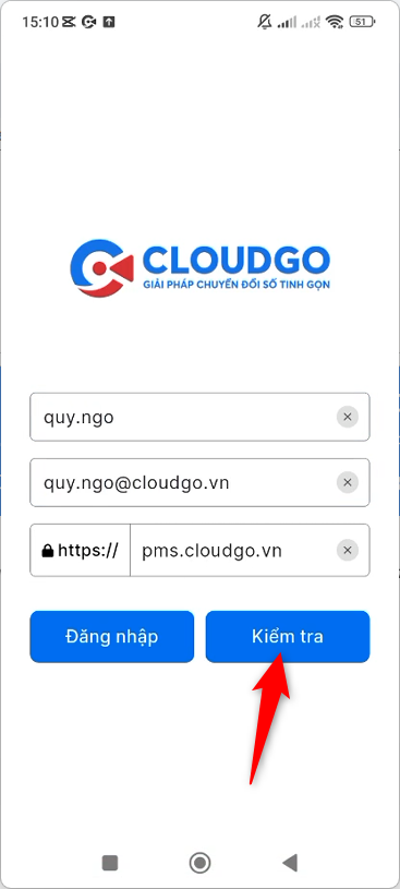 Nhập tên đăng nhập và email để khôi phục mật khẩu
