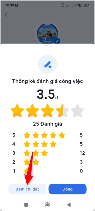 Nhấn Xem chi tiết
