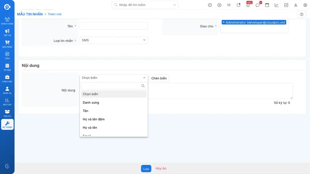 Dropdown